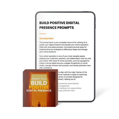 Build Positive Digital Presence - Prompts
