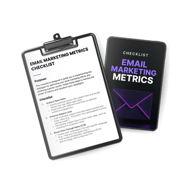 Email Marketing Metrics - Checklist