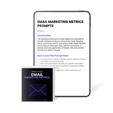 Email Marketing Metrics - Prompts