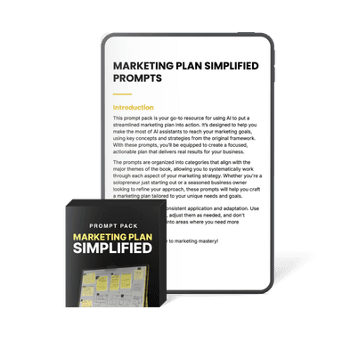 Marketing Plan Simplified - Prompts
