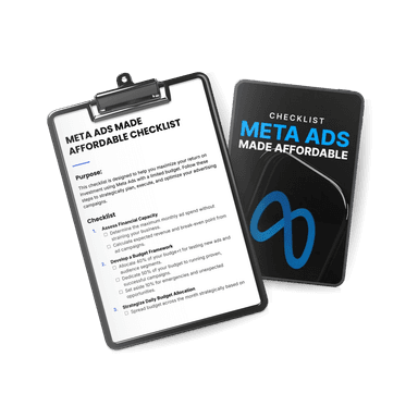 Meta Ads Made Affordable - Checklist