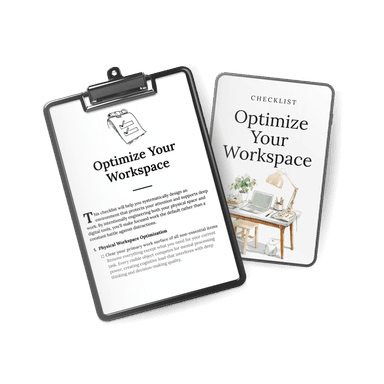 Optimize Your Workspace