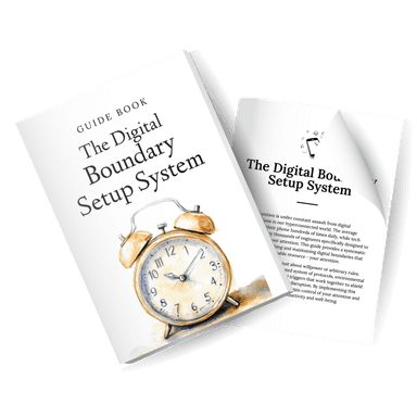 The Digital Boundary Setup System